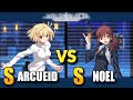 【MBTL】S | Arcueid vs S | Noel【MELTY BLOOD TYPE LUMINA】PC/STEAM Ranked REPLAY GAMEPLAY