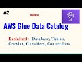 AWS Glue Data Catalog | Glue Database, Crawler, Connections, Classifiers explained | Glue tutorial-2