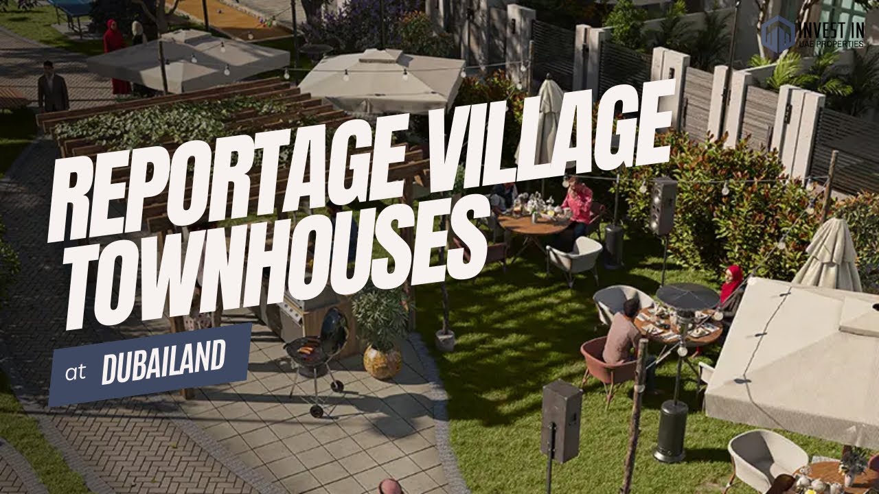 Reportage Village Townhouses In Dubailand - Buy Townhouse In Dubai ...