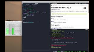 Supercollider Tutorial 1 - Array Random Clusters