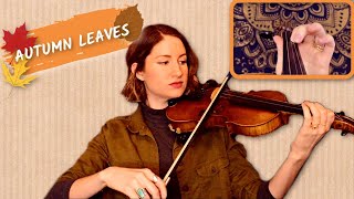 Autumn Leaves // Violin Tutorial