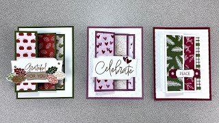 Accordion Joy Fold Card - Mystery Stamping Revealed - 7-3-24