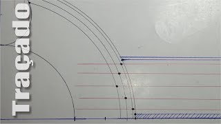 Traçado tipo botinha - Caldeiraria