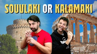 ATHENS vs THESSALONIKI - GREEK EXPRESSIONS | #Glossonauts