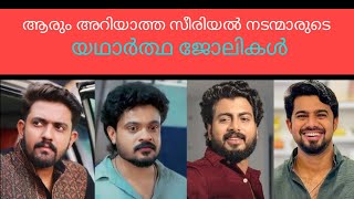 ഉയർന്ന ശമ്പളമുള്ള ജോലികൾ ഉപേക്ഷിച്ച് സീരിയലിൽ എത്തിയ മലയാള നടന്മാർ 😱🙆‍♂️