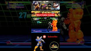 Mvc2: Cable combo into time Flip with Storm assist and grenade setups improve version #freemvc2