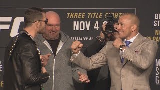 [FULL] UFC 217 Michael Bisping vs. Georges St-Pierre press conference | ESPN