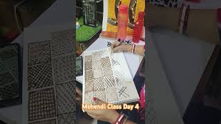 Mehendi Class I Day 4 I LADY-INC academy I Youtube shorts