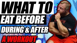 What To Eat | Before | During | After | A Workout