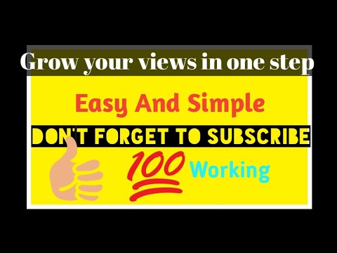 How To Grow Youtube Video's Views Graph - YouTube