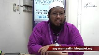 Yayasan Ta'lim: Kajian Perbandingan Agama [20-04-16]