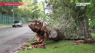 Ураган в Москве: как это было