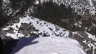 Shane McConkey's First Ski BASE Jump at Lover's Leap | McConkey