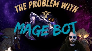 JORDAN BOT OVERCOMES MAGE BOT ft. Halls