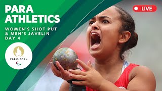 Para Athletics - Women's Shot Put \u0026 Men's Javelin | Day 2 | Paris 2024 Paralympics