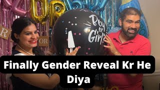 Finally Gender Reveal Kar He Diya | Gender Reveal Party USA | Indian Family Gender Reveal In USA
