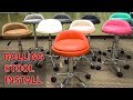 ADJUSTABLE ROLLING MEDICAL STOOL | Great Rolling Chair for Massage, Medical, Salon and Spa