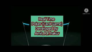 Poker card game using NodeJs