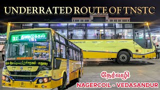 Underrated route of Tamil Nadu 😌|TNSTC NAGERCOIL TO VEDASANDUR BUS TRAVEL|Worst Ever🥺Experience