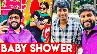 Aww! Rio Raj - Shruthi Cute Baby Shower Moments | Saravanan Meenatchi, Vijay Tv | Sivakarthikeyan