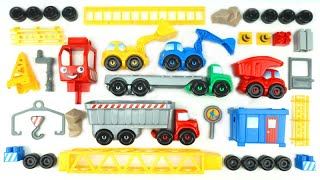 حفّارة، شاحنة، سيارة لعبة فيديو للأطفال تعلّم الألوان مع الشاحنات