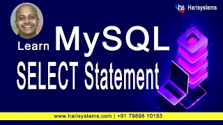 SQL SELECT Tutorial | SQL Tutorial | SQL for Beginners | Harisystems