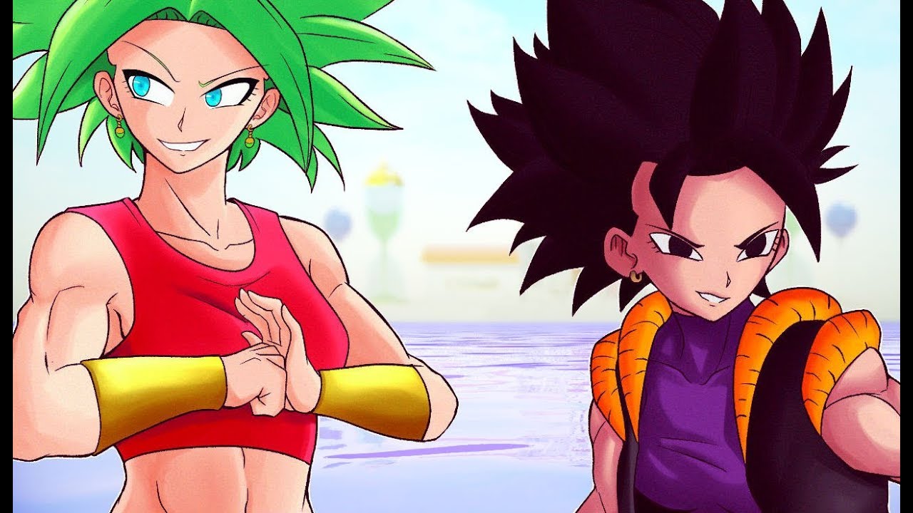 Kale And Caulifla Do The Fusion Dance - YouTube