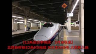 【3月末で運用終了】E2系N13編成 北陸新幹線あさま656号東京行 大宮駅