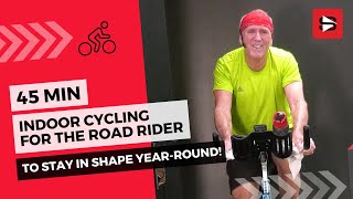 RETURN TO THE ROAD | Free 45 Min Indoor Cycling Class Workout Great for Outdoor Riders!