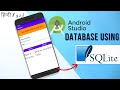 SQLite Database Tutorial in Android Studio | Android SQLITE database tutorial | SQLite CRUD App