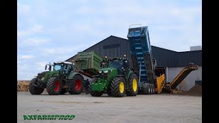 Arrachage PDT avec 3 AVR PUMA+  +- 20 Fendt, JD , NH, Claas