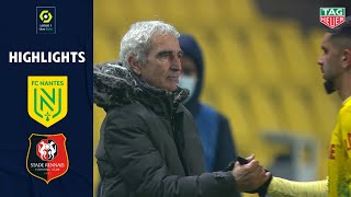 FC NANTES - STADE RENNAIS FC (0 - 0) - Highlights - (FCN - SRFC) / 2020-2021