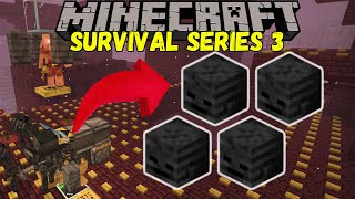 How To Get Wither Skeleton Heads (Fast \u0026 Easy) |Minecraft Bedrock 1.21 Survival Series S3 EP 27