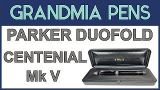 PARKER DUOFOLD CENTENIAL CT FOUNTAIN PEN