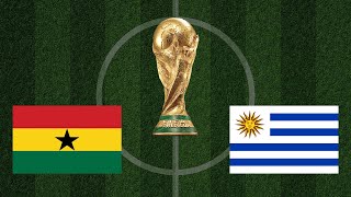 Ghana vs Uruguay | FIFA Qatar World Cup 2022 | Realistic Simulation | eFootball PES Gameplay