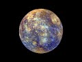 spinning mercury map from orbiter snaps video