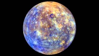 Spinning Mercury Map From Orbiter Snaps | Video