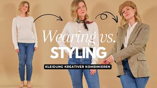 “Wearing vs. Styling” - This TikTok trend sharpens your creativity