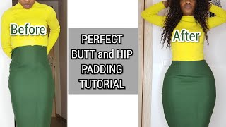 How To Make HIP AND BUTT PAD For Dresses