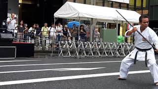 2018新宿エイサー祭り沖縄空手4