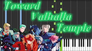 Toward Valhalla Temple (JC) - Saint Seiya Piano Tutorial