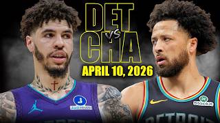 Detroit Pistons vs Charlotte Hornets Full Game Highlights – April 10, 2026 | NBA Season