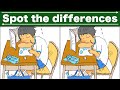 Spot the difference|Japanese Pictures Puzzle No353