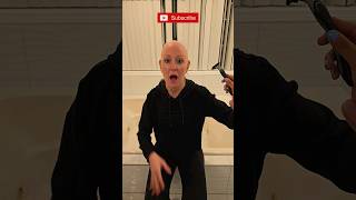 She shaved my head 😳😡 #shorts #short #funny #youtubeshorts #hair #hairstyle #fyp #viralvideo #love