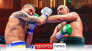 How does Tyson Fury beat Oleksandr Usyk in the heavyweight rematch?