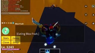 Wasting a control fruit by accident 😭| Blox fruits