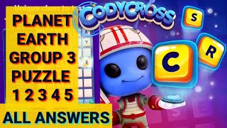 CodyCross Answers Planet Earth Group 3 Puzzle 1 2 3 4 5 Crossword/