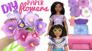 Disney Encanto Isabella's DIY Paper Flower Bouquet! Crafts for Kids