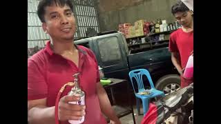 Repair air conditioner car - ជួសជុលម៉ាស៊ីនត្រជាក់ឡាន #ជាងឡាន