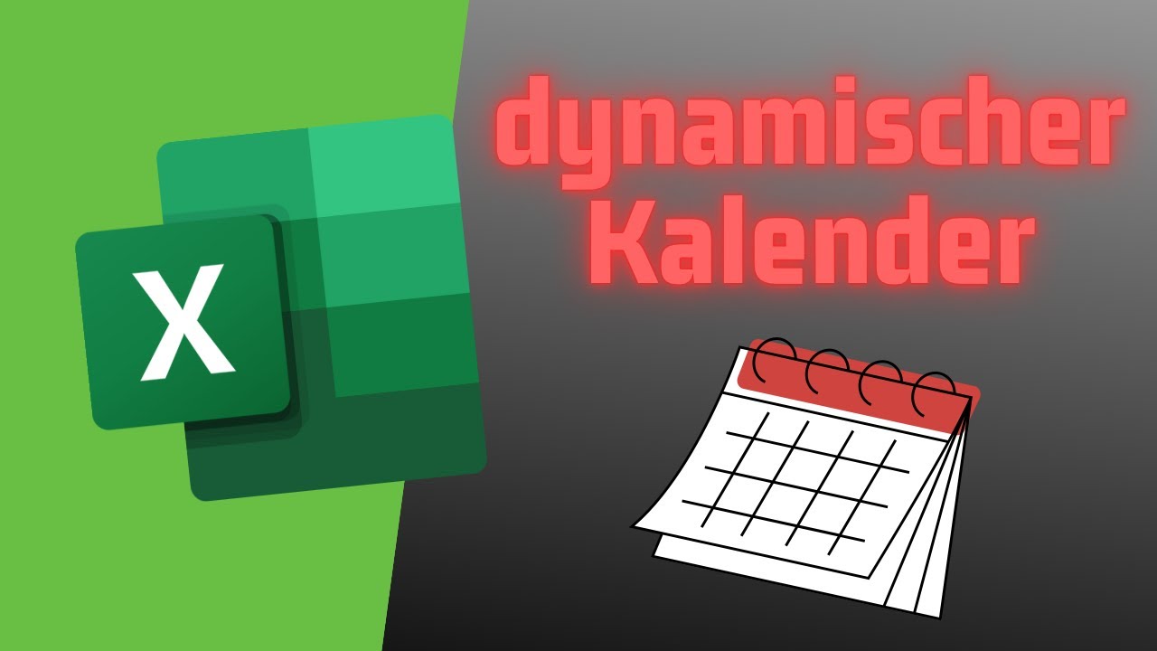 Dynamischen Kalender In EXCEL Erstellen! - YouTube